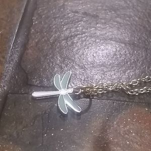Handmade  dragonfly necklace